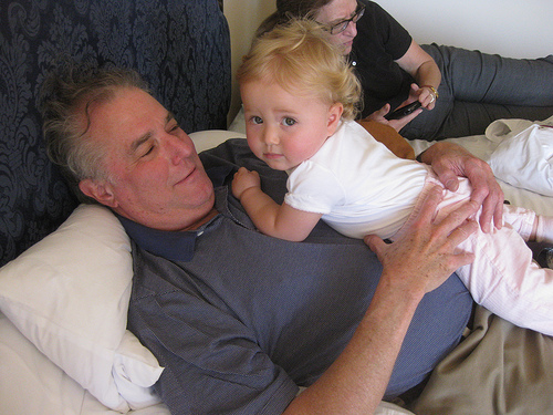 Penny and Grandpa
