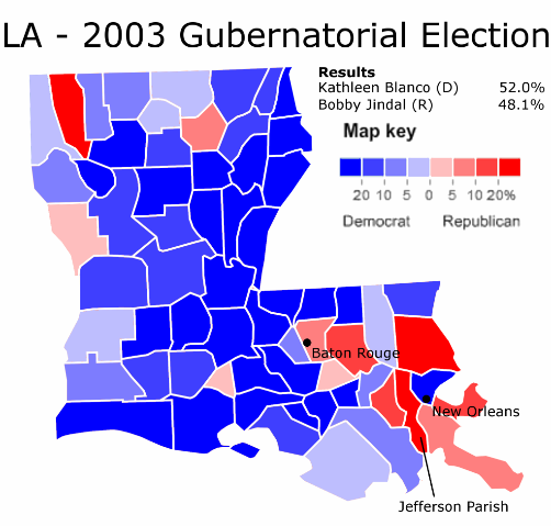 Bobby Jindal's Strange 2003 Coalition,Part 1