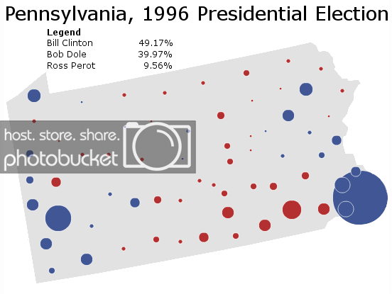 Maps of Pennsylvania Elections