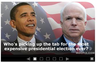 Opensecrets promo of election spending